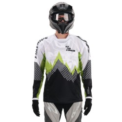 Джерси мужское Dragonfly Black-White 2020, полиэстер, белый/черный, размер M