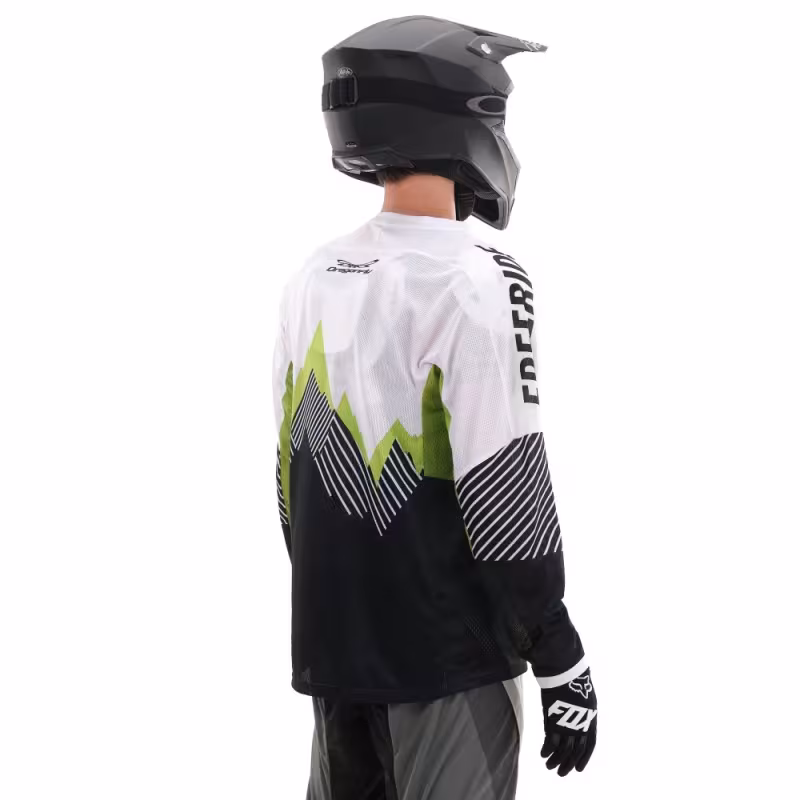 Джерси мужское Dragonfly Black-White 2020, полиэстер, белый/черный, размер M