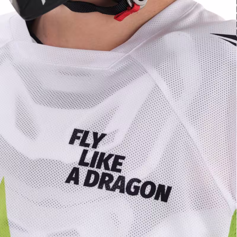 Джерси мужское Dragonfly Black-White 2020, полиэстер, белый/черный, размер L