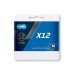 Цепь велосипедная Kmc X12 Black, 12 скоростей, 126 звеньев, черный