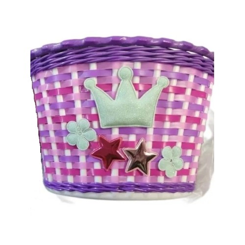 Корзина для детского велосипеда на руль Annuo RBT9502PK001 12-18