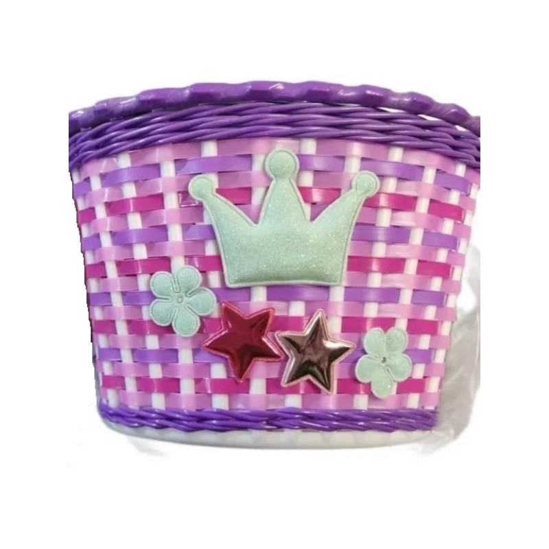 Корзина для детского велосипеда на руль Annuo RBT9502PK001 12-18