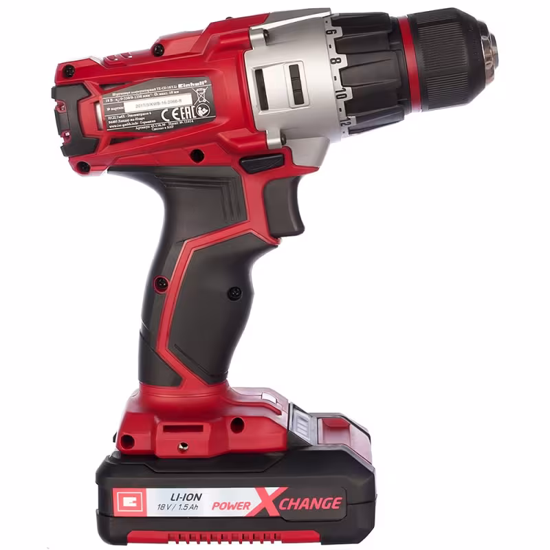Дрель аккумуляторная Einhell PXC TE-CD 18/2 Li Kit