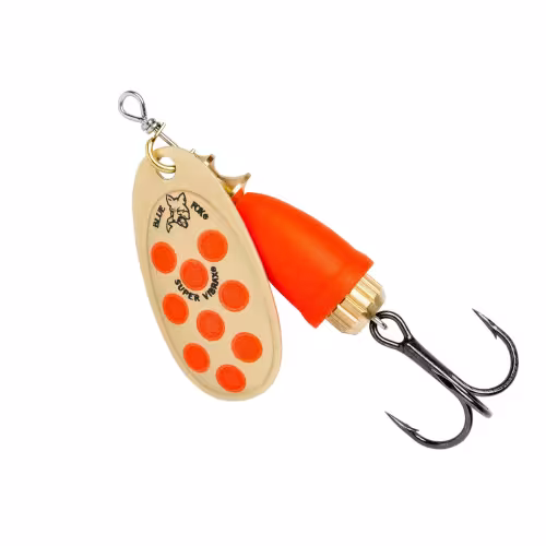 Блесна вращающаяся Blue Fox Vibrax UV 4 BFU4-GOOU, 10 г, 40 мм, цвет GOOU