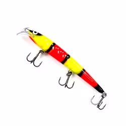 Воблер плавающий Lahti Fiksu, 110 мм, 8.5 г, цвет №44