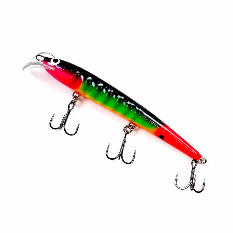 Воблер плавающий Lahti Fiksu, 110 мм, 8.5 г, цвет №45