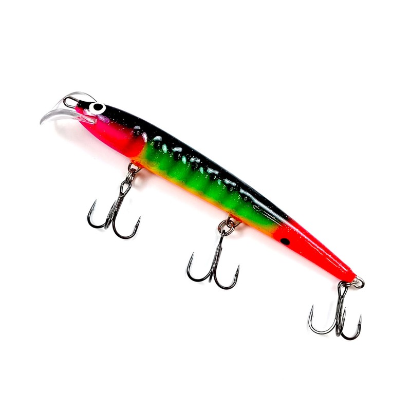 Воблер плавающий Lahti Fiksu, 110 мм, 8.5 г, цвет №45