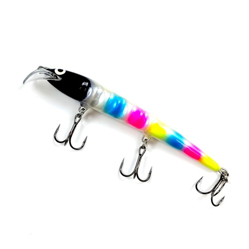 Воблер плавающий Lahti Fiksu, 110 мм, 8.5 г, цвет №46