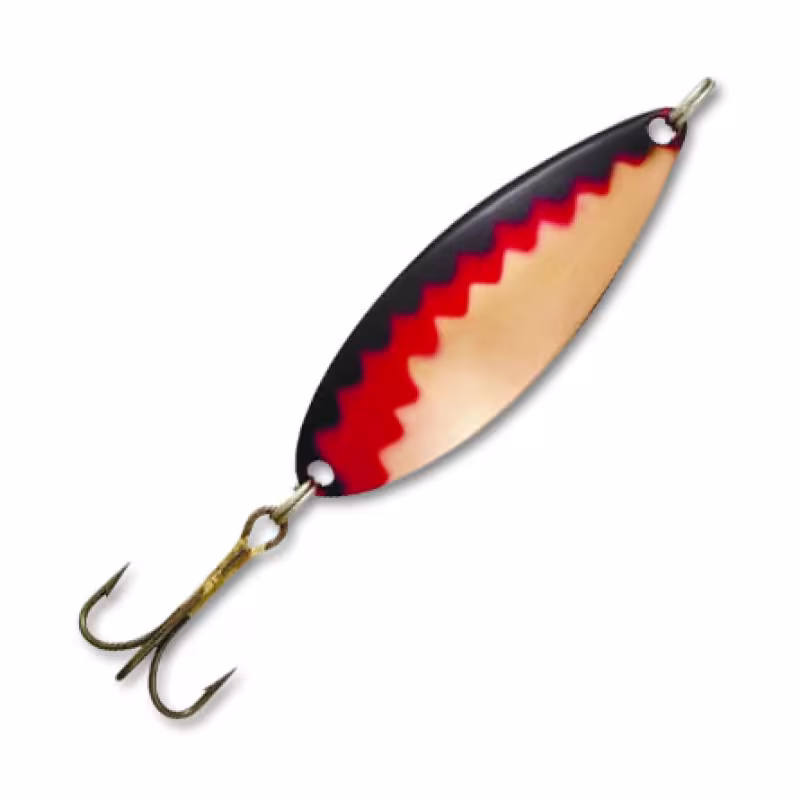 Блесна колеблющаяся Kuusamo Latka, длина 55 мм, вес 14 гр, цвет C/Ruska-S