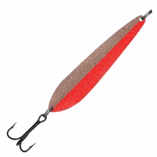 Блесна колеблющаяся Kuusamo Suomi, длина 90 мм, вес 30 гр, цвет GL/FR/C-C