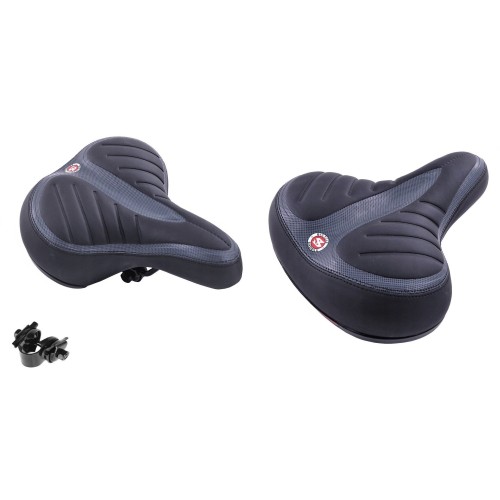 Седло велосипедное Rapido HF-AZ-1021, 270х230 мм, черный