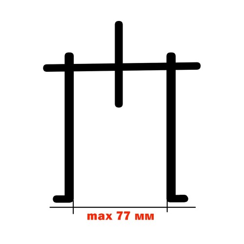Съемник подшипников двухлапый, передвижной Дело Мастера 72126, 150 мм
