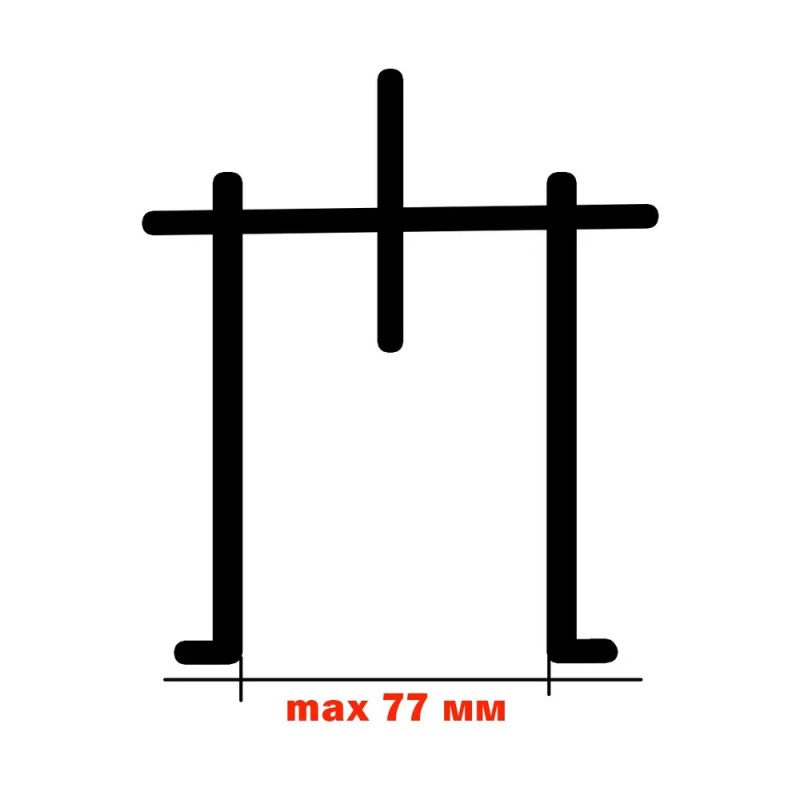 Съемник подшипников двухлапый, передвижной Дело Мастера 72126, 150 мм