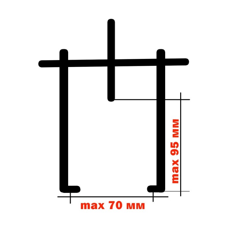 Съемник подшипников двухлапый, передвижной Дело Мастера 72126, 150 мм