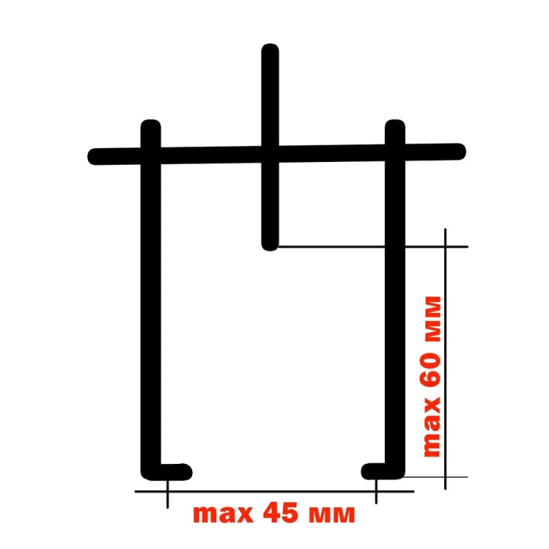 Съемник подшипников двухлапый, раздвижной Дело Мастера 72083, 75 мм