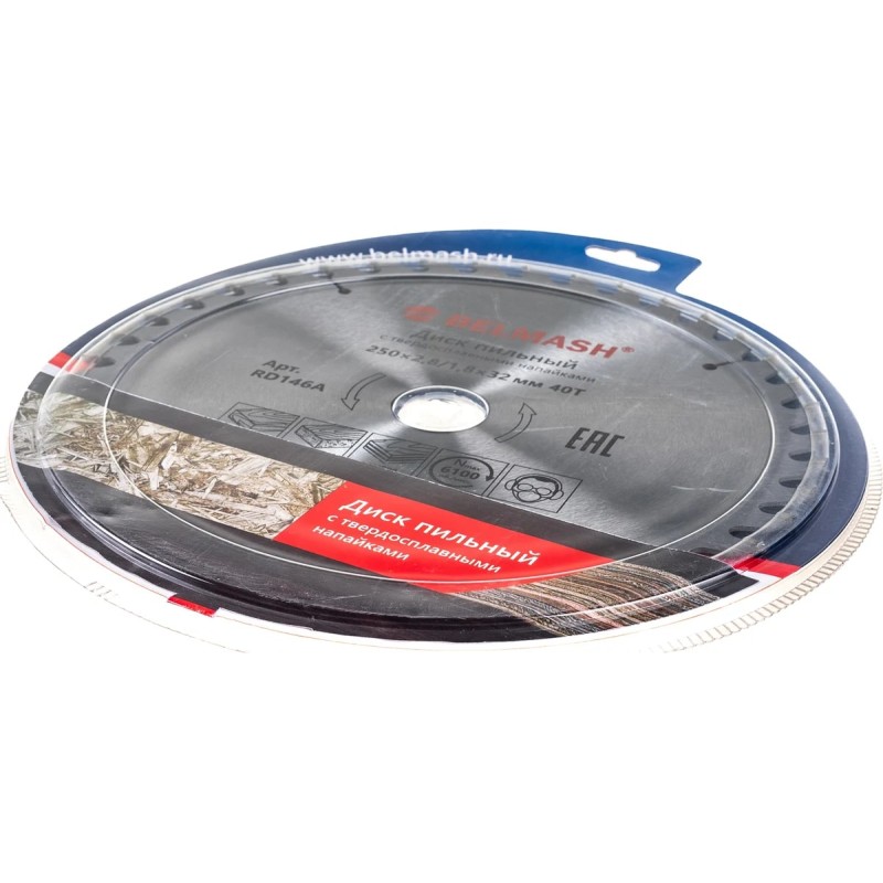 Диск пильный по дереву Belmash RD146A, 250х1.8/32/30 мм