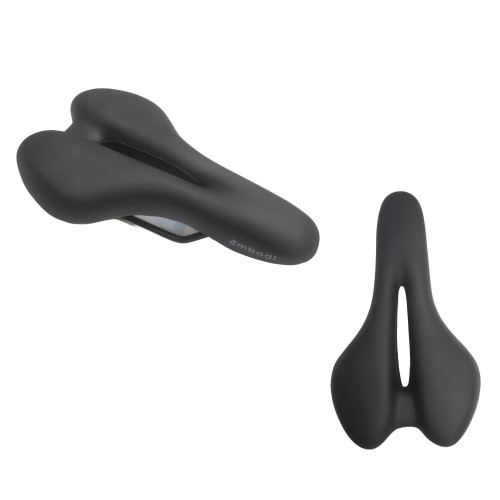 Седло велосипедное Knus KS-2634 MTB Series, 265х168 мм, черный