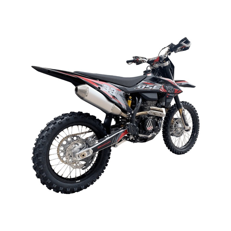 Мотоцикл кроссовый BSE Т8 Red Bear