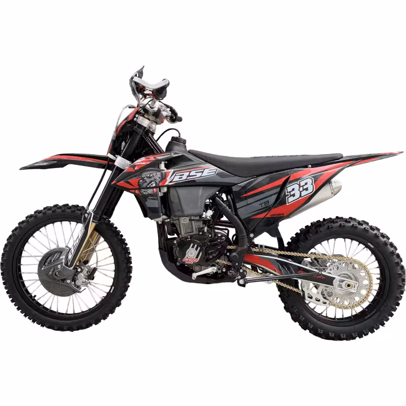 Мотоцикл кроссовый BSE Т8 Red Bear