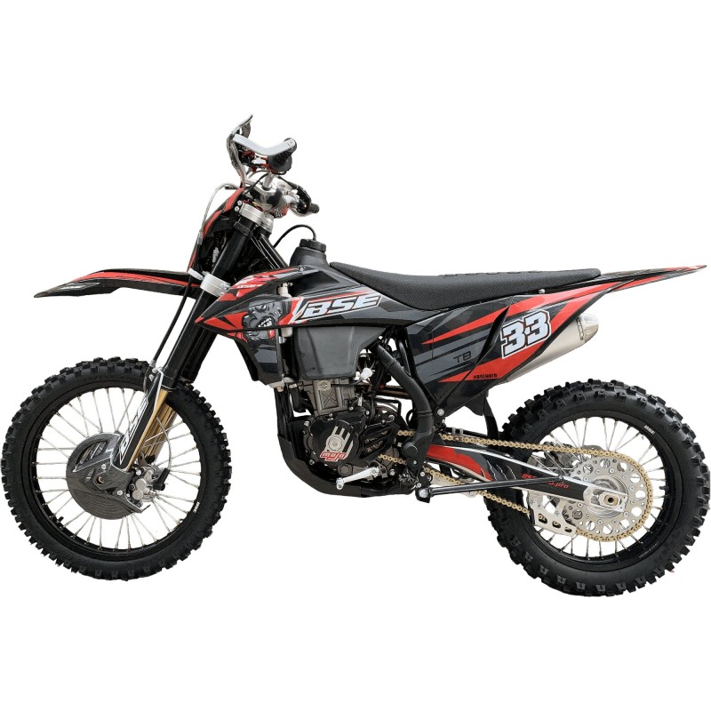 Мотоцикл кроссовый BSE Т8 Red Bear