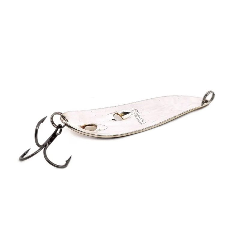 Блесна колеблющаяся Kuusamo Tundra Sandlance, 85 мм, 19 гр, цвет BL/O/S-S, UV