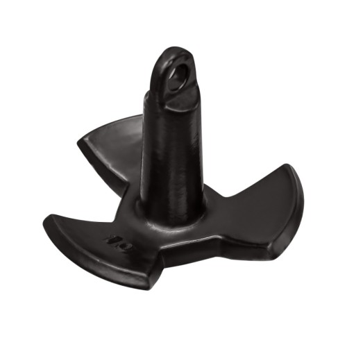 Якорь-гриб Мореман 10250511, сталь в ПВХ оболочке, 5.45 кг, чёрный