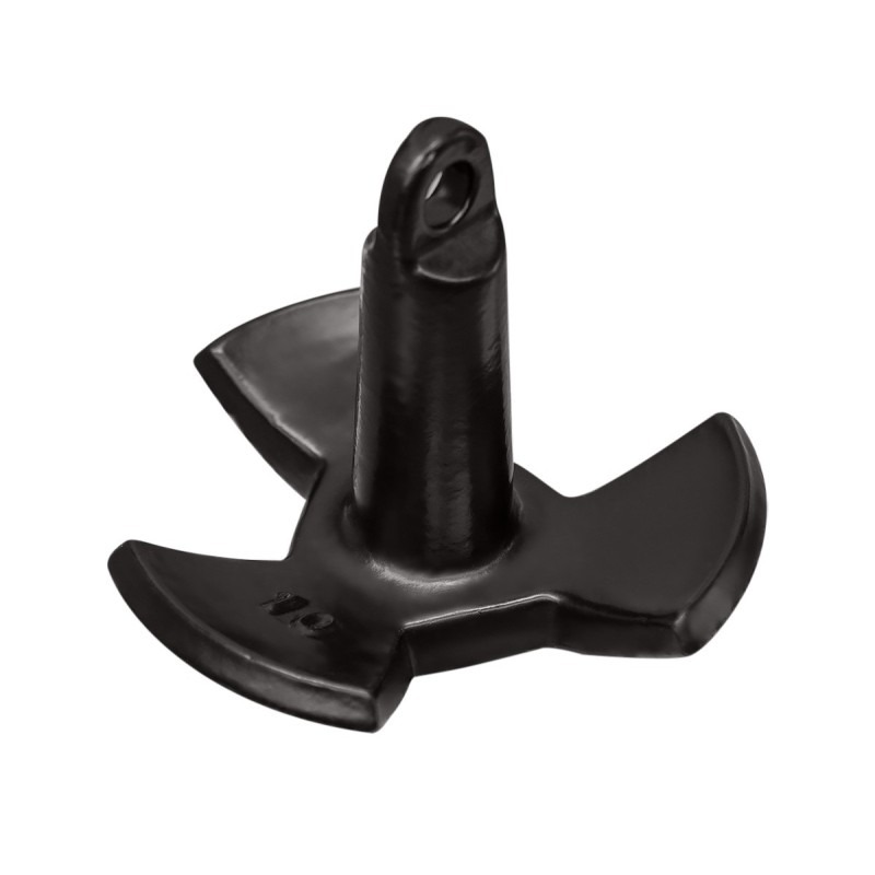 Якорь-гриб Мореман 10250511, сталь в ПВХ оболочке, 5.45 кг, чёрный