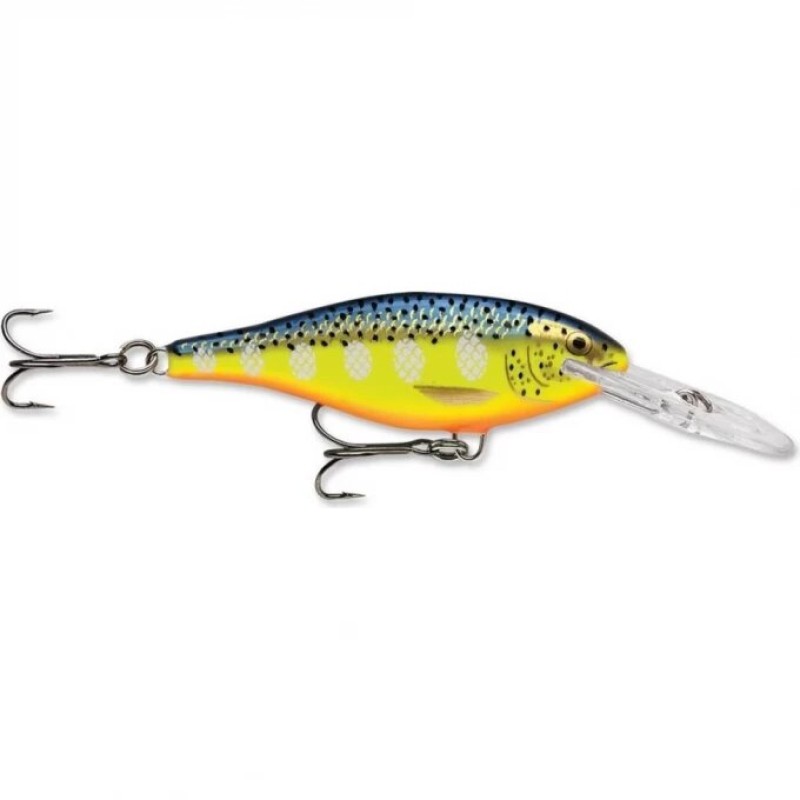 Воблер плавающий Rapala Shad Rap SR09, 90 мм, 15 гр, цвет HS