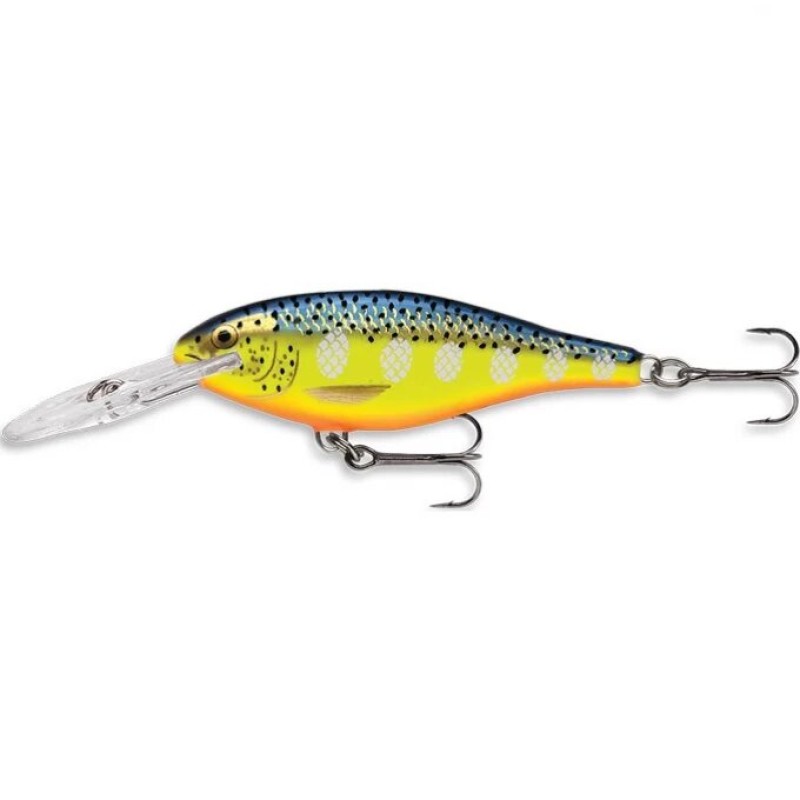 Воблер плавающий Rapala Shad Rap SR09, 90 мм, 15 гр, цвет HS