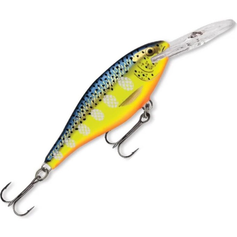Воблер плавающий Rapala Shad Rap SR09, 90 мм, 15 гр, цвет HS