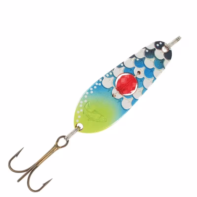 Блесна Kuusamo Rasanen (бусинка), 5 см, 11 гр, цвет BLU/GR/S-C