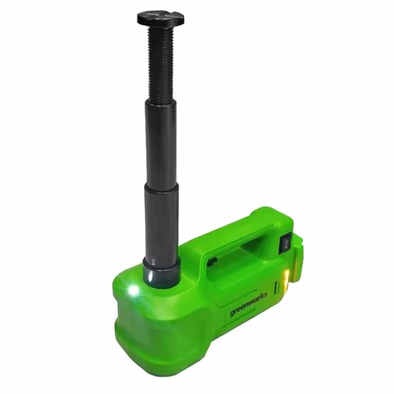 Домкрат гидравлический аккумуляторный Greenworks G24JACK, 3 т