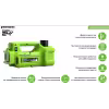Домкрат гидравлический аккумуляторный Greenworks G24JACK, 3 т