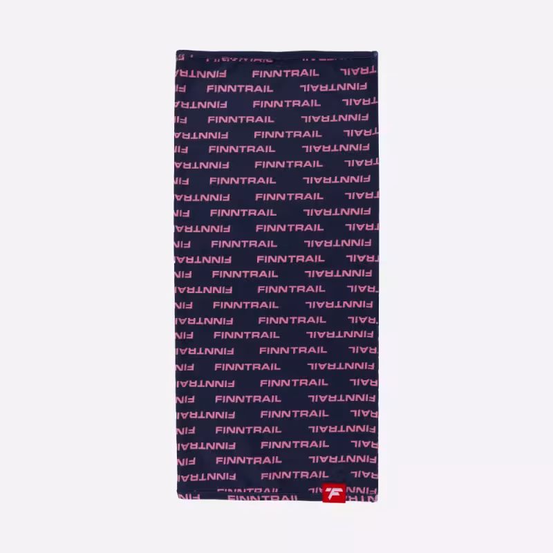 Шарф-бафф Finntrail Tube 9800 DarkGreyPowder, серый/розовый, размер универсальный