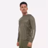Лонгслив мужской Finntrail Wave Big Fish 6609 Khaki, полиэстер, хаки, размер 42-44 (XS), 160-170 см