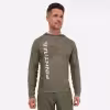 Лонгслив мужской Finntrail Wave Big Fish 6609 Khaki, полиэстер, хаки, размер 42-44 (XS), 160-170 см
