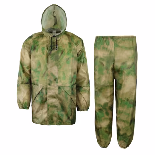 остюм-дождевик мужской Элементаль, оксфорд, камуфляж, размер 44-46