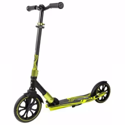 Самокат Tech Team Comfort 230R, черно-зеленый