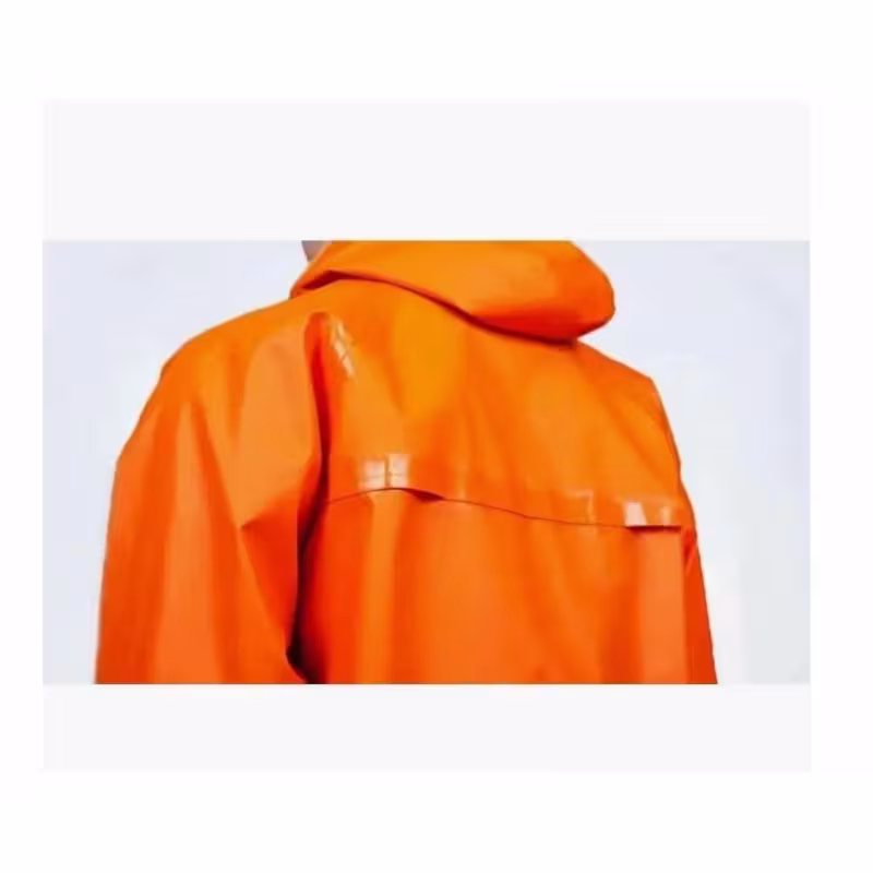 Костюм-дождевик мужской Петроканат Рокон Аквапроф, полиэфира с односторонним ПВХ, оранжевый, размер  56-58,182-188 см