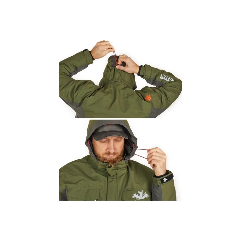 Костюм мужской Norfin Boat Green 01, ткань Nortex Breathable, зеленый, размер 44-46 (S), 171-173 см