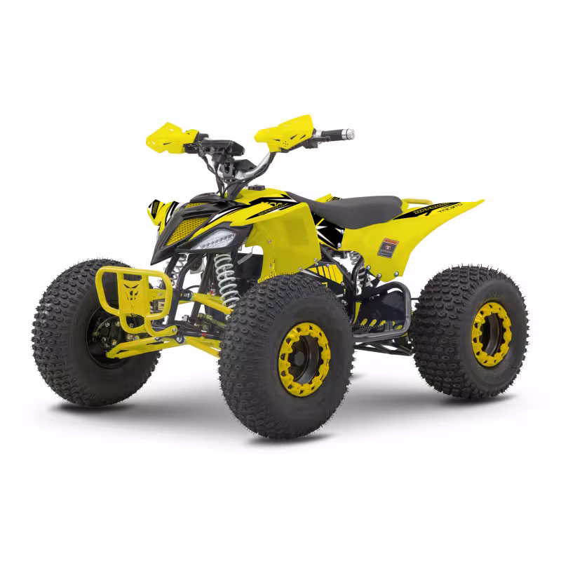 Комплект запчастей для сборки детского аккумуляторного квадроцикла Yacota E-Sport 3000W LD, желтый