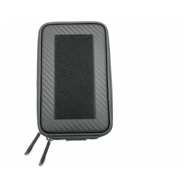 Велосумка на раму Klonk УТ00024143 c отделением для смартфона, двойная, черный