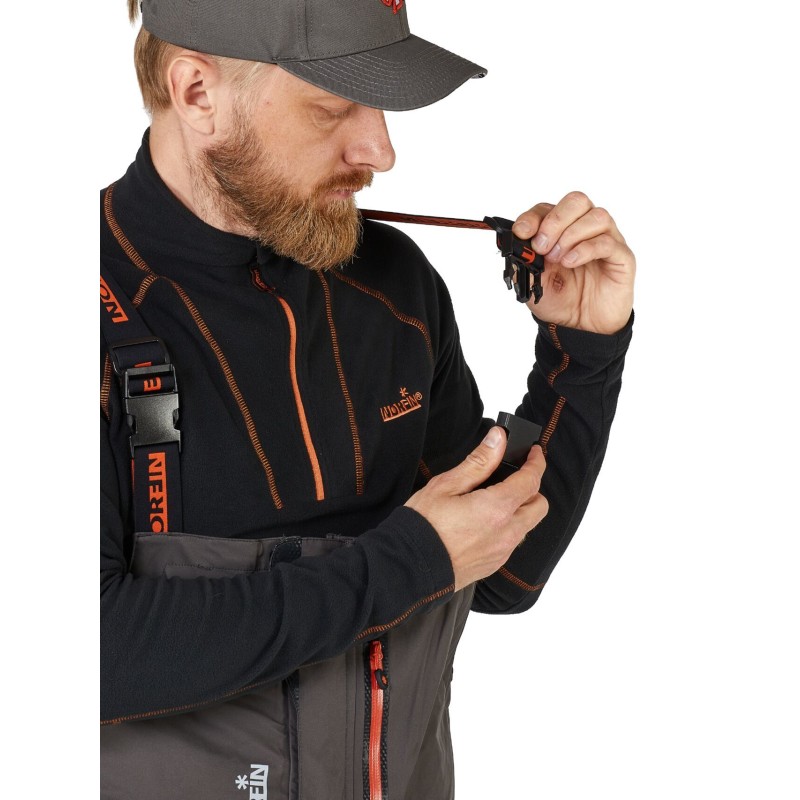 Костюм мужской Norfin Pro Dry 3 05, ткань Nortex Breathable, серый, размер 60-62 (XXL), 175-177 см