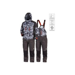 Костюм мужской Norfin Pro Dry 3 Camo 05, ткань Nortex Breathable, серый, размер 60-62 (XXL), 175-177 см