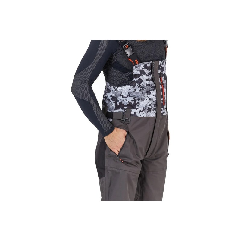 Костюм мужской Norfin Pro Dry 3 Camo 05, ткань Nortex Breathable, серый, размер 60-62 (XXL), 175-177 см