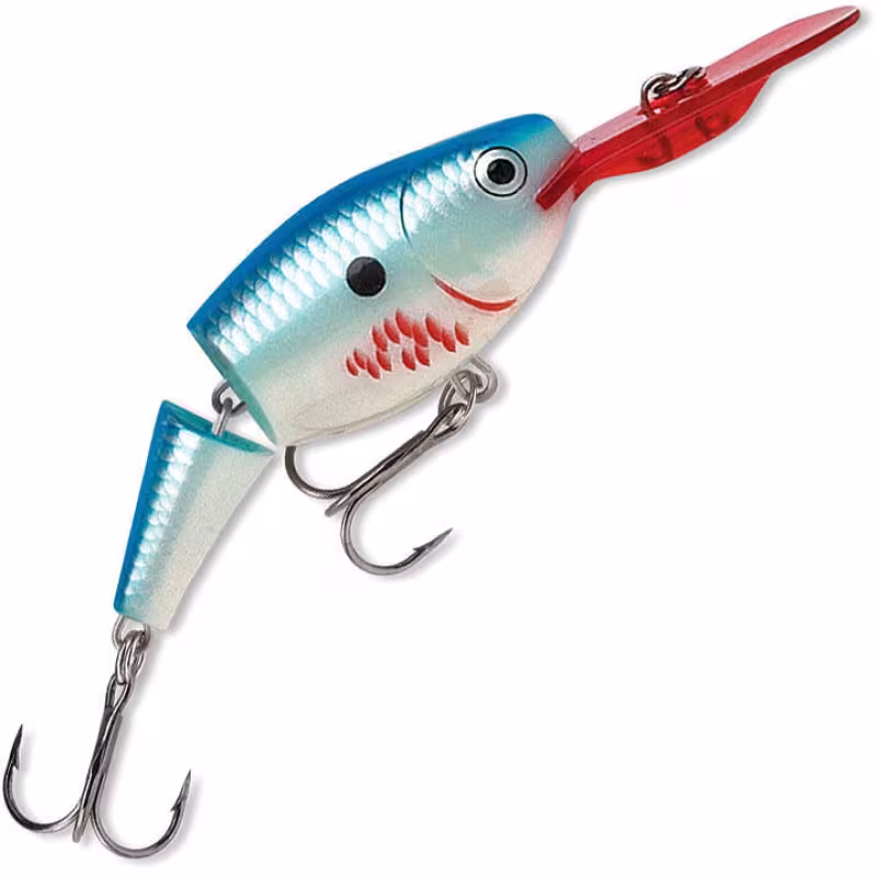 Воблер суспендер (нейтральный) Rapala Jointed Shad Rap JSR05-BBSD, 5 см, 6 гр, цвет BBSD