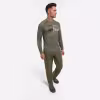 Лонгслив мужской Finntrail Wave Fish 6611 Khaki, полиэстер, хаки, размер 48-50 (M), 170-180 см