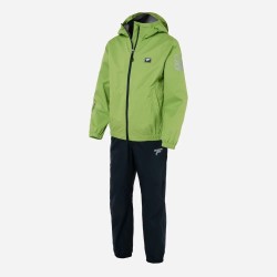 Коcтюм детский Finntrail Outdoor Suit Kids 3781 AppleGreen, полиэстер, черный/зеленый, 158-164 см