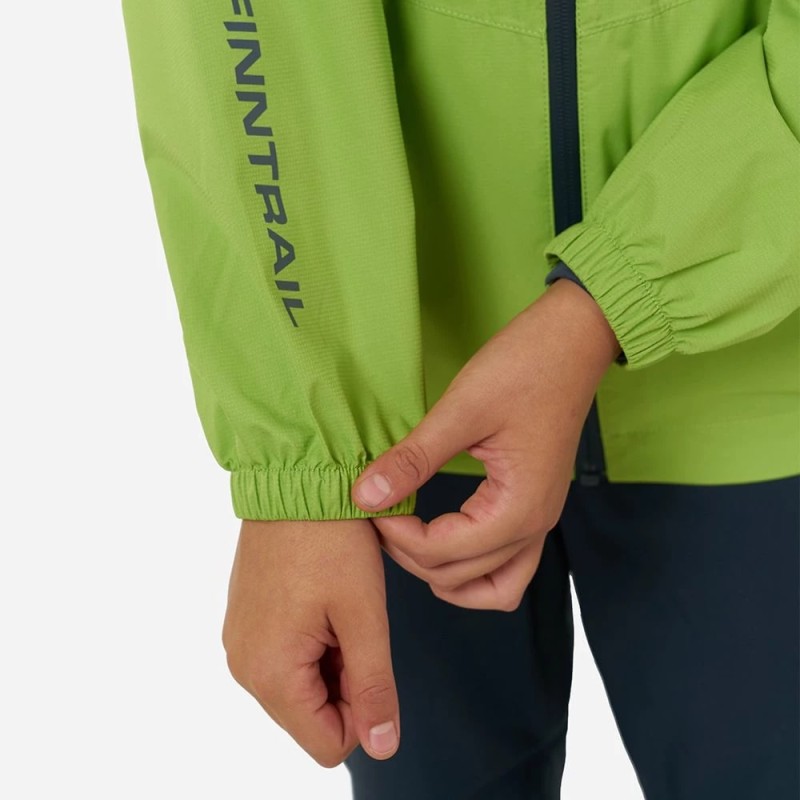 Коcтюм детский Finntrail Outdoor Suit Kids 3781 AppleGreen, полиэстер, черный/зеленый, 158-164 см