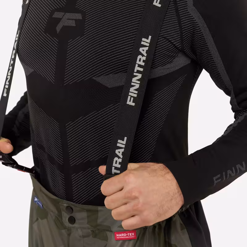 Костюм мужской Finntrail Thor 3420 CamoShadowGreen, мембрана Hard-Tex, зеленый, размер 54-56 (XL), 180-190 см